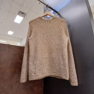 Cream Cable Knit Sweater